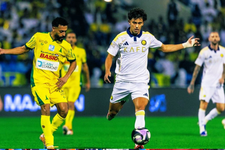 Al Khaleej vs Al Nassr: Joao Felix powers Faris Najd to victory in Ronaldo's absence
