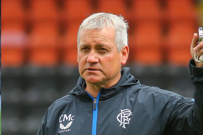 Rangers women’s coach Craig McPherson.