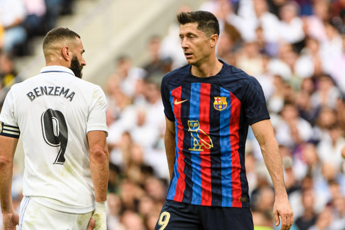 Benzema and Lewandowski are in battle for the Pichichi