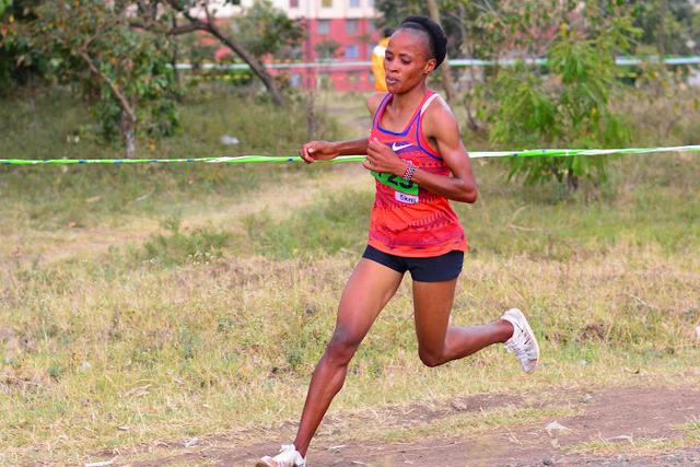 Sandrafelis Chebet in action at a past race