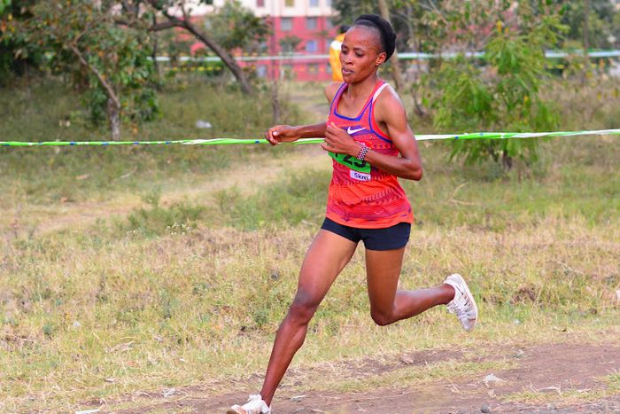 Sandrafelis Chebet in action at a past race