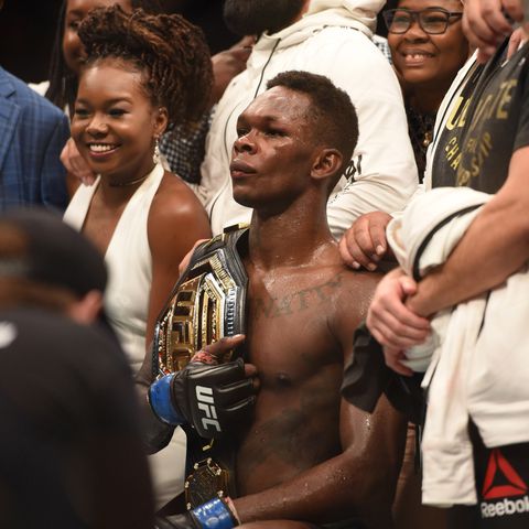 Adesanya took to social media to celebrate the fourth year of getting to the pinnacle of the UFC Middleweight division,
