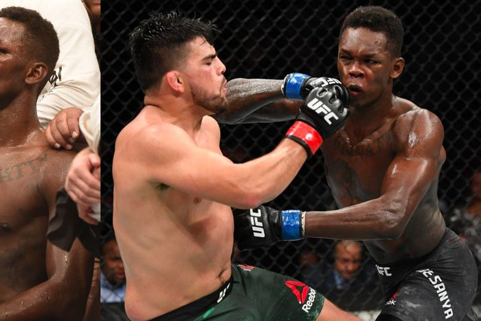 Adesanya and Gastelum went the distance fighting in the UFC 236 co-main event