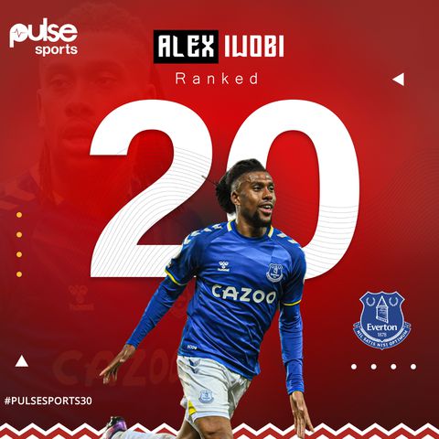 Alex Iwobi is PulseSports30 #20