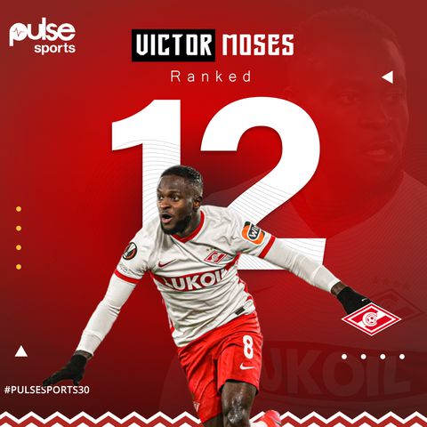 Victor Moses is PulseSports30 #12