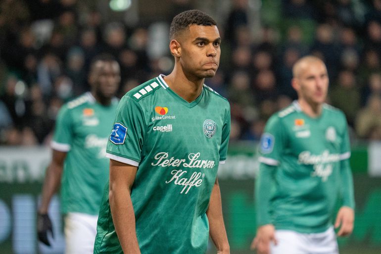 Harambee Stars full back Daniel Anyembe.