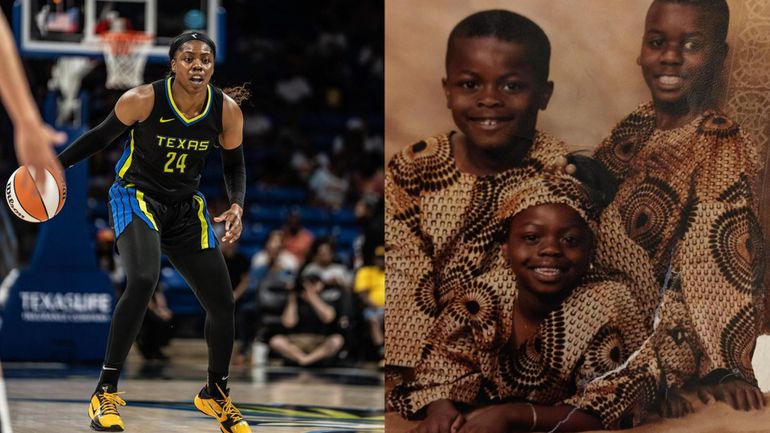 Arike Ogunbowale preparing for the Dallas Wings season on the horizon used the Burna Boy concert to connect to her Nigerian roots