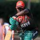 Cricket players in action during the 4-nation tournament held in Nairobi last year