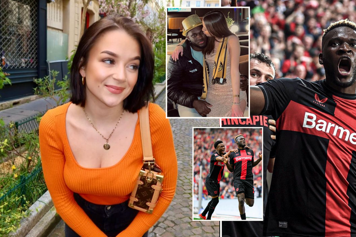 Victor Boniface’s girlfriend Rikke Hermine in awe after Leverkusen’s historic Bundesliga triumph