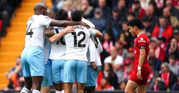 Eagles give Arsenal Premier League title advantage as Eze silences Liverpool at Anfield