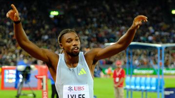 Tom Jones Memorial: Noah Lyles beats fellow American Kenny Bednarek in 100m photo finish