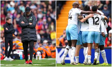 Jurgen Klopp sets unwanted Anfield record after Liverpool’s loss to Crystal Palace