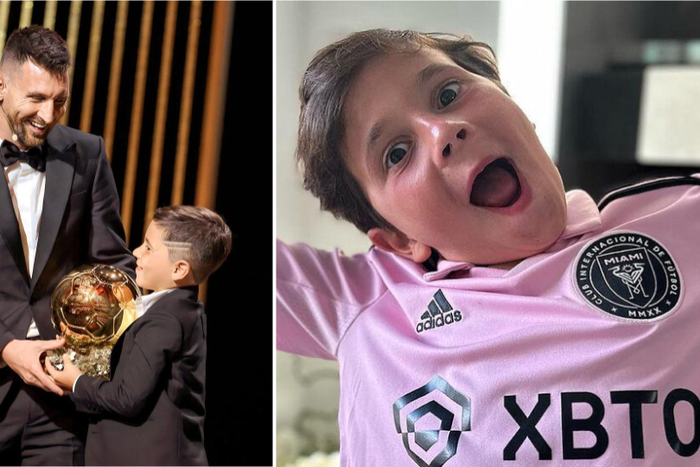 Lionel Messi's son scored five goals for Inter Miami U-9s || Image credit: Barca Worldwide(X)/Marca