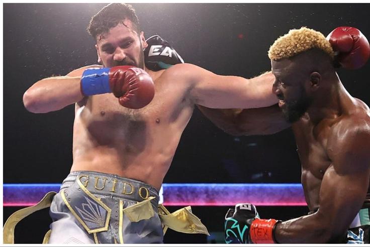 Nigerian boxer Efe Ajagba gets a split decision win against Guido Vianello.