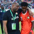 Harambee Stars coach Benni McCarthy, Manzur Okwaro