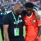 Harambee Stars coach Benni McCarthy, Manzur Okwaro