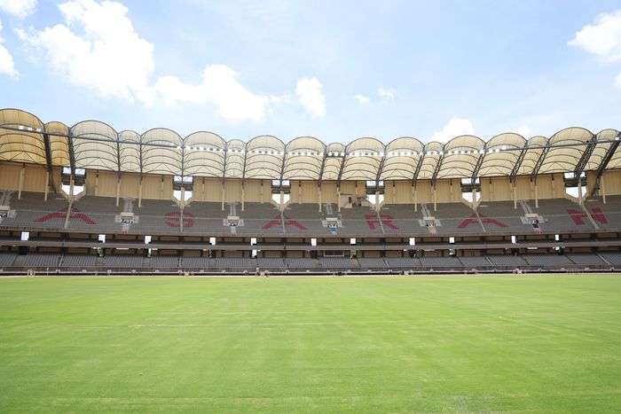 The under-renovations Kasarani Stadium, earmarked for 2024 CHAN and 2027 AFCON. Talanta Stadium. Nyayo Stadium. Pulse Sports Kenya.
