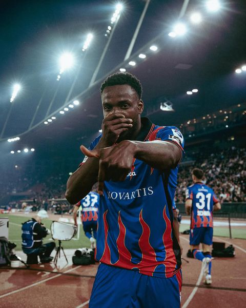 Philip Otele stole the show for Basel.