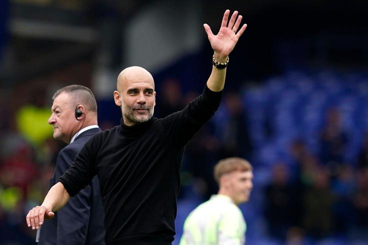 Manchester City manager  Pep Guardiola.