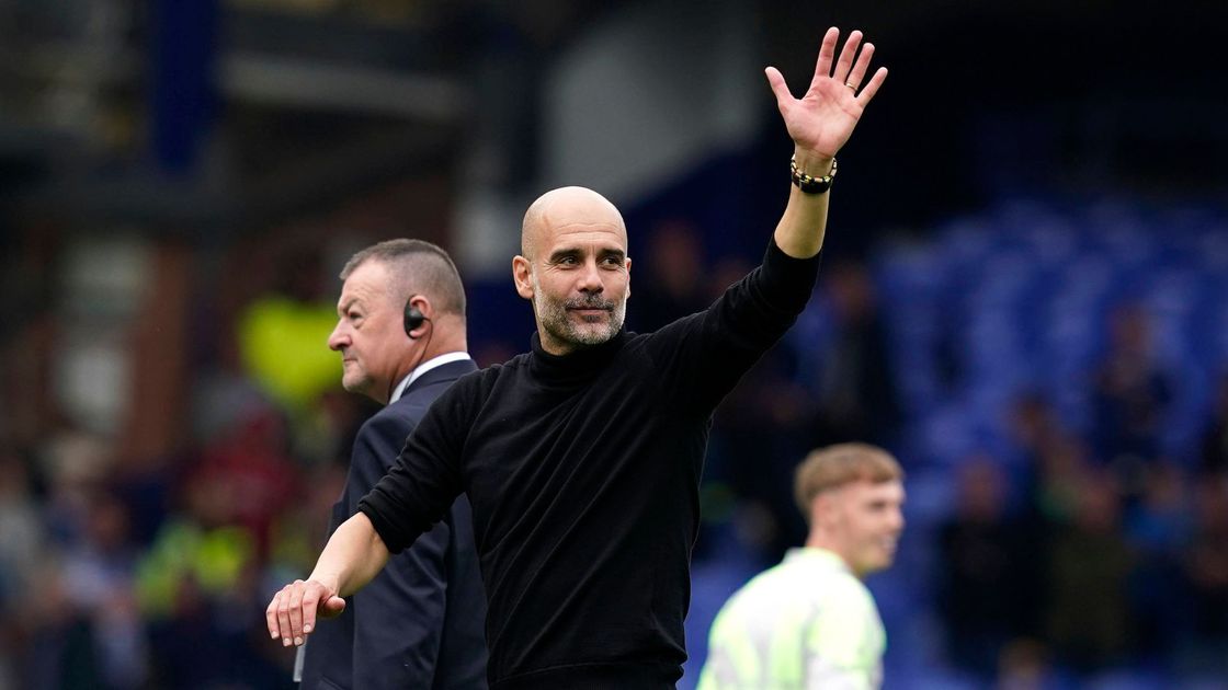 Guardiola hails Man City 'legends' after title defence