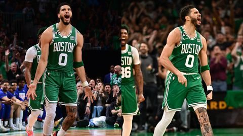 Jayson Tatum sets new record as Boston Celtics knockout Joel Embiid's Philadelphia 76ers