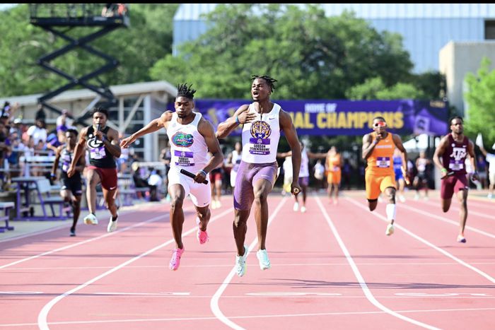 Godson Brume dethrones Ashe to become SEC 100m champion