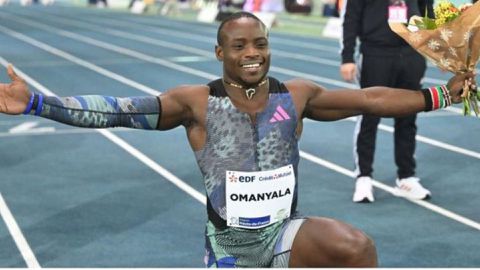 Africa's fastest man Omanyala sets bar high after Kip Keino Classic dominant exploits