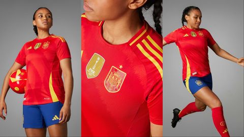 Onyinyechi Salome Zogg: Most beautiful Super Falcons star models Olympic Spain jersey