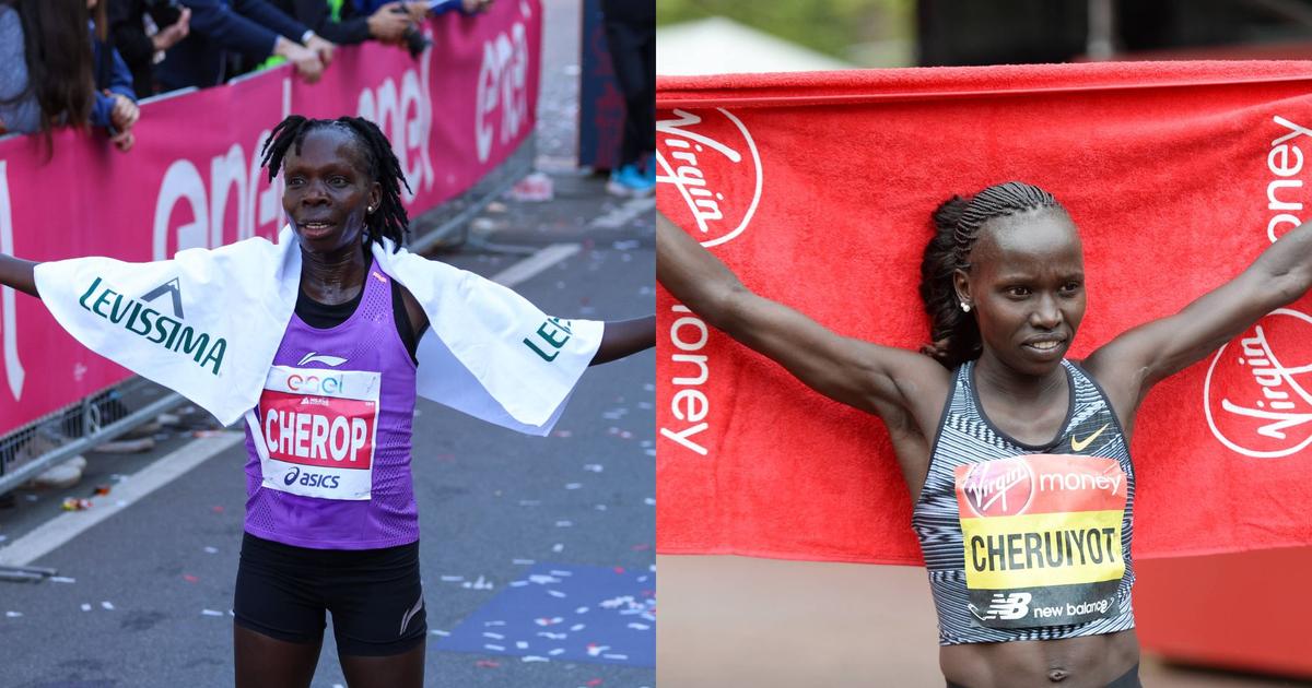 5 female Kenyan distance runners who are enjoying careers spanning over ...