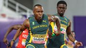 Akani Simbine Shares Why He is Untouchable on Relay Anchor Leg