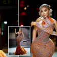 Aishat Mohammed reminds fans why she is the 'Most Stylish Nigerian WAG' with glamorous AMVCA appearance