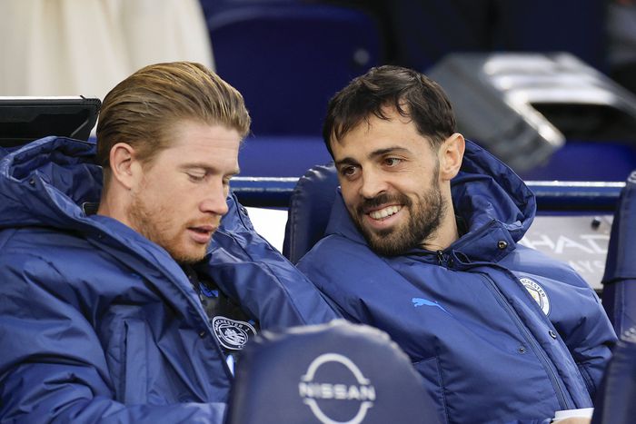 Kevin de Bruyne and Bernardo Silva