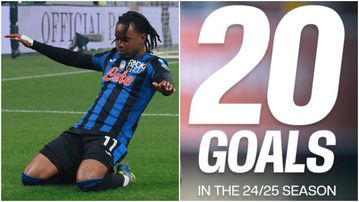 Super Eagles celebrate Ademola Lookman’s first-ever 20-goal a season milestone