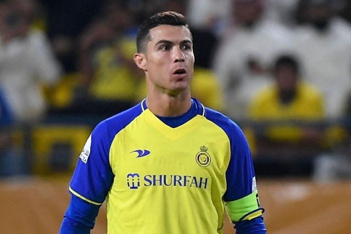 Cristiano Ronaldo in action for Al-Nassr