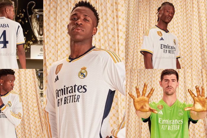 The new Real Madrid home jersey was modeled by several first-team players.