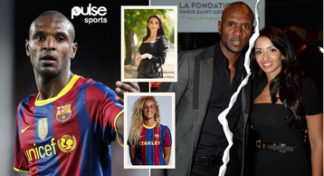 Eric Abidal: Estranged wife of former Barcelona defender declares 'war' on social media over his refusal to sign divorce papers