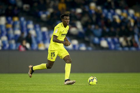 Nicolas Jackson in action for Villarreal