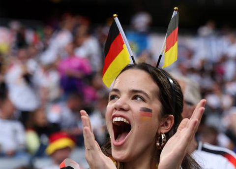 A Germany fan at the Euros | Imago