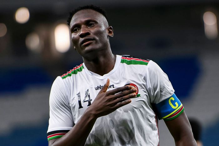 Michael Olunga Harambee Stars. Michael Olunga salary. Michael Olunga net worth. Michael Olunga club.