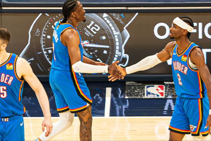 A barrage of free throws from Shai Gilgeous-Alexander powered the Thunder to beat the Pacers in Game 4 and tie the NBA Finals.