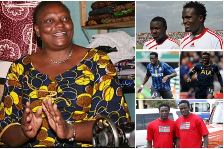 Mariga and Wanyama mother