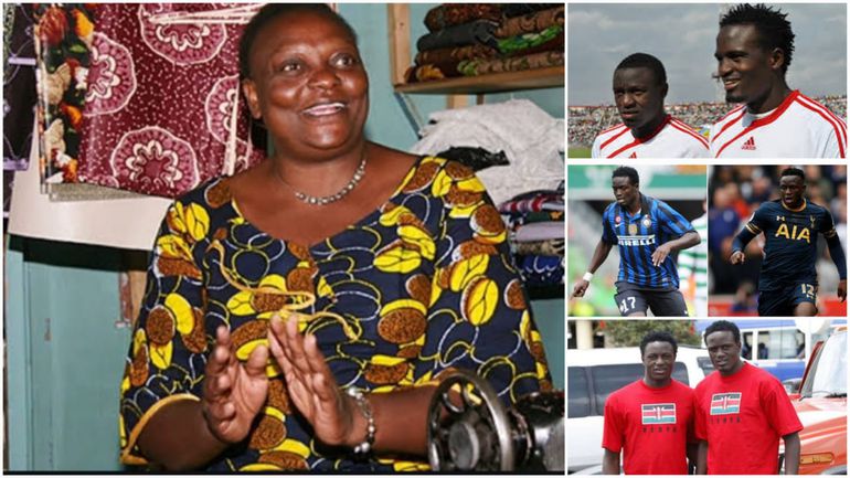 Mariga and Wanyama mother