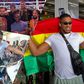 Nigerian-born boxer Anthony Joshua storms Ghana in style, welcomed by Okada riders for Battle of the Beasts.