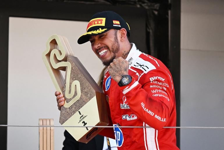 Lewis Hamilton dominant in Barcelona-Catalunya GP to claim historic 106th win