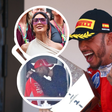 'She changed his life' - Fans hail Kim Kardashian as Lewis Hamilton ends 686-day drought in Ferrari colours