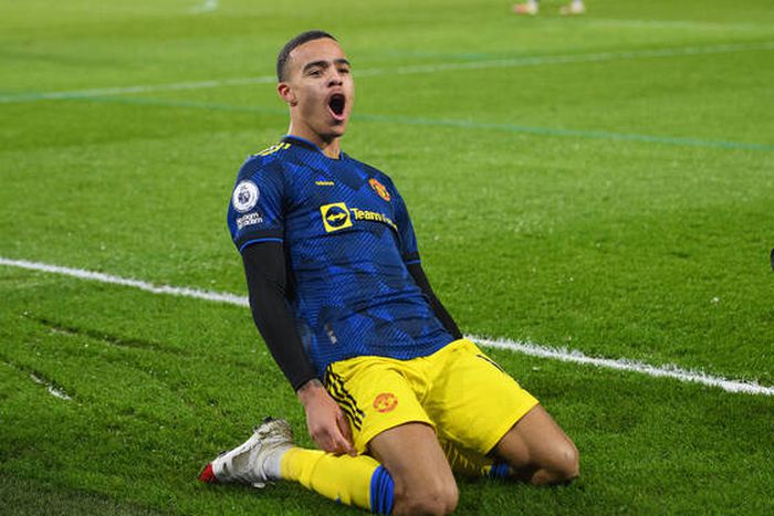 Manchester United's Mason Greenwood