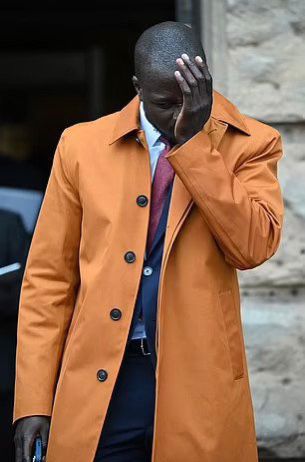 Benjamin Mendy after receiving the Not-Guilty verdict in his rape case