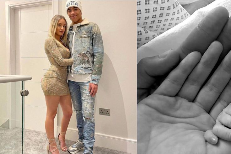 Mason Greenwood: Suspended Manchester United star welcomes baby with Harriet Robson