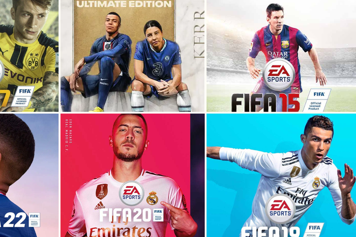 EA SPORTS FIFA Cover stars