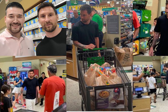 According to The Daily Mail, Messi's cart at Publix contained Fruit Loops and Lucky Charms cereal from Kellogg's.